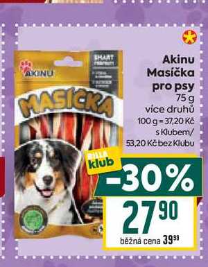 Akinu Masíčka pro psy 75 g