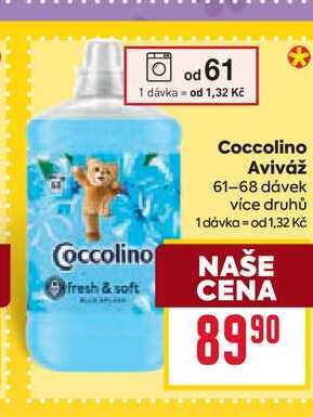 Coccolino Aviváž 61-68 dávek