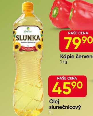 Slunka Olej slunečnicový 1l