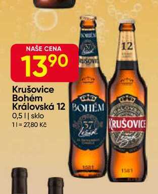 Krušovice královská 12° 0,5l 