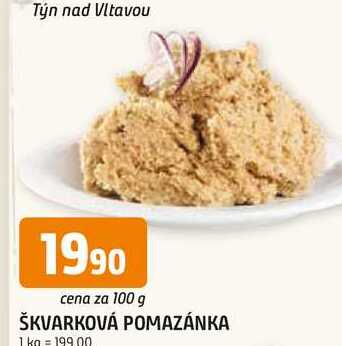 ŠKVARKOVÁ POMAZÁNKA 100 g