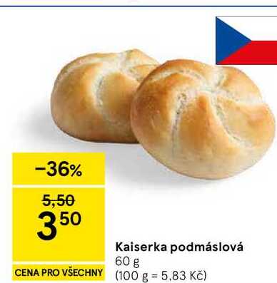Kaiserka podmáslová, 60 g 