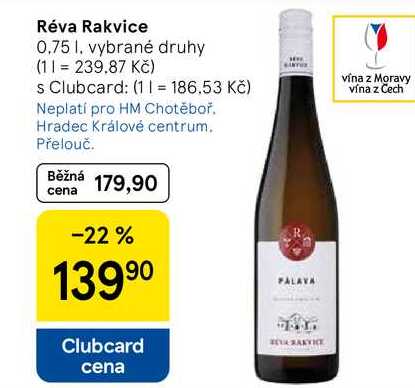 Réva Rakvice, 0.75 l