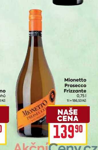 Mionetto Prosecco Frizzante 0,75l