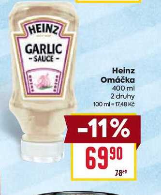 Heinz Omáčka 400 ml