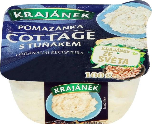 Krajánek Pomazánka cottage s tuňákem
