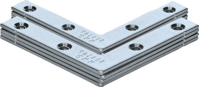 PARKSIDE Sada plochých úhelníků 8 kusů v sadě