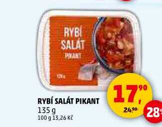 RYBÍ SALÁT PIKANT, 135 g
