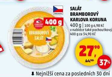 SALÁT BRAMBOROVÝ KARLOVA KORUNA, 400 g