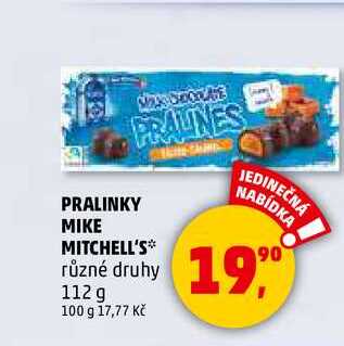 PRALINKY MIKE MITCHELL'S, 112 g 