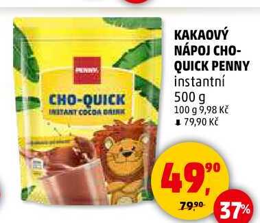 KAKAOVÝ NÁPOJ CHO-QUICK PENNY, 500 g