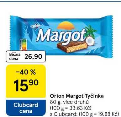 Orion Margot Tyčinka, 80 g, více druhů  