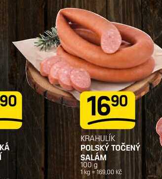 POLSKÝ TOČENÝ SALÁM 100 g