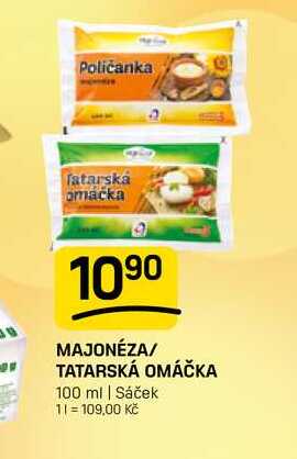 MAJONÉZA/ TATARSKÁ OMÁČKA 100 ml 