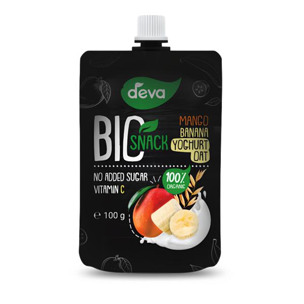 Deva BIO svačinka mango, banán, jogurt a oves
