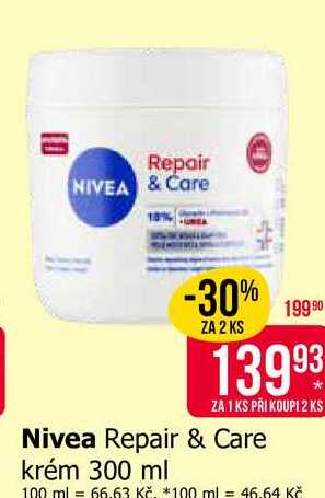 Nivea Repair & Care krém 300 ml