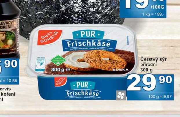 Čerstvý sýr přírodní 300 g