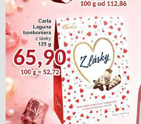 Carla Laguna bonboniera z lásky 125 g