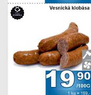 Vesnická klobása 100g