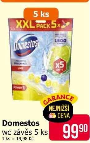 Domestos wc závěs 5 ks 