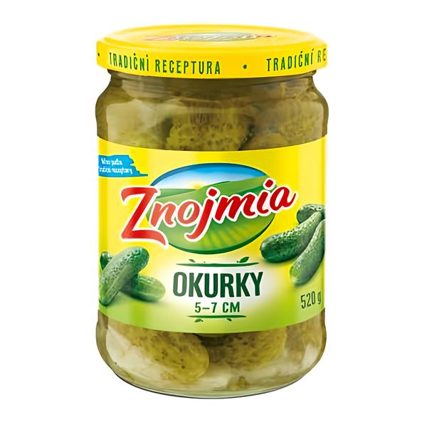 Znojmia Okurky v sladkokyselém nálevu 5-7 cm