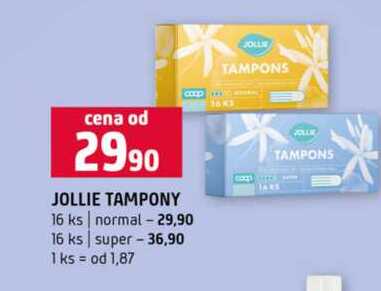 JOLLIE TAMPONY 16 ks normal