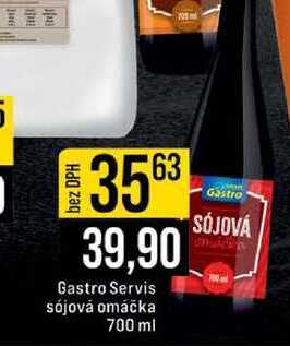 Gastro Servis sójová omáčka 700 ml