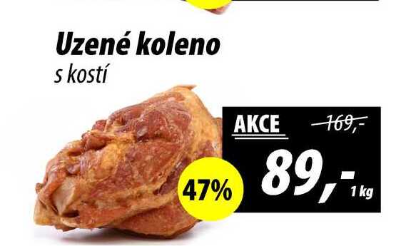 Uzené koleno s kostí, 1 kg 