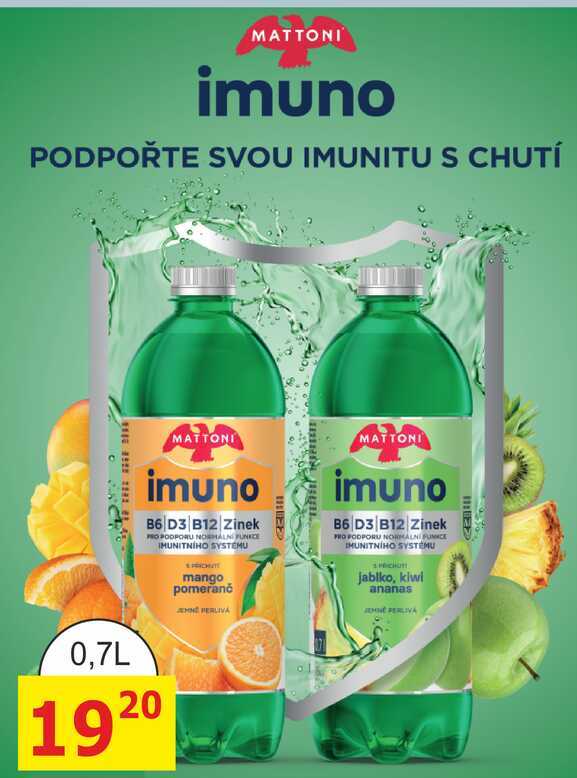 MATTONI imuno 0,7L