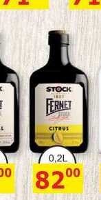 STOCK FERNET CITRUS 0,2L