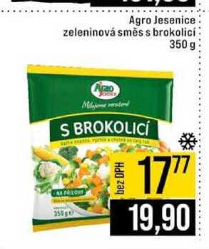 Agro Jesenice zeleninová směs s brokolicí 350 g