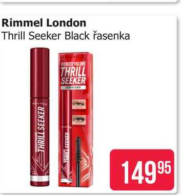 Rimmel London Thrill Seeker Black řasenka