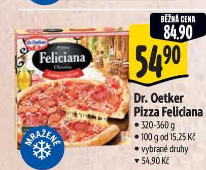  Dr. Oetker Pizza Feliciana  320-360 g 