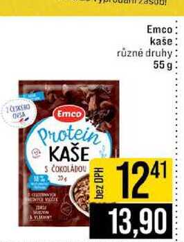 Emco kaše různé druhy 55g