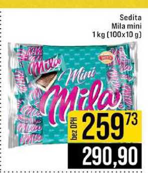 Sedita Mila mini 1 kg (100x10 g) 