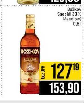 Božkov Speciál 30% Mandlový 0,5l