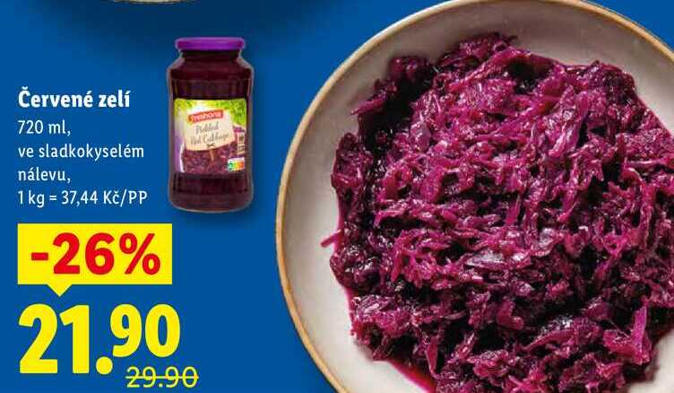 Červené zelí, 720 ml
