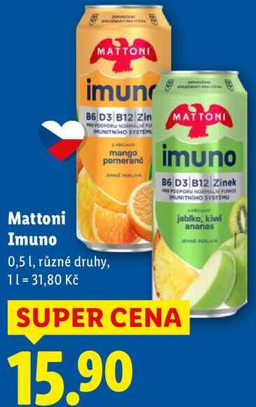 Mattoni Imuno, 0,5 l