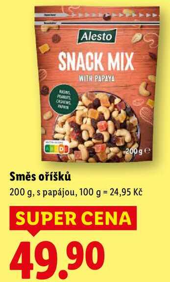 Směs oříšků, 200 g