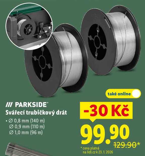 Svářecí trubičkový drát 