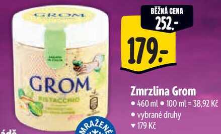 Zmrzlina Grom, 460 ml