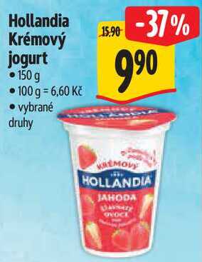 Hollandia Krémový jogurt, 150 g
