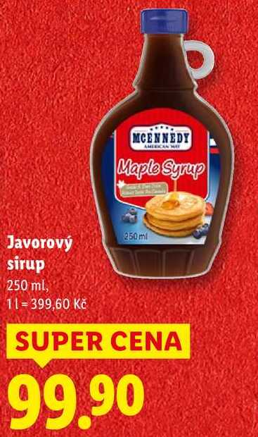 Javorový sirup, 250 ml