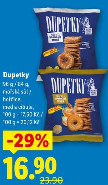 Dupetky, 96 g/84 g