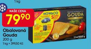 NOWACO Obalovaná Gouda 200 g 