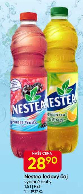 Nestea ledový čaj vybrané druhy 1,5l