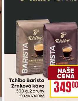 Tchibo Barista Zrnková káva 500 g