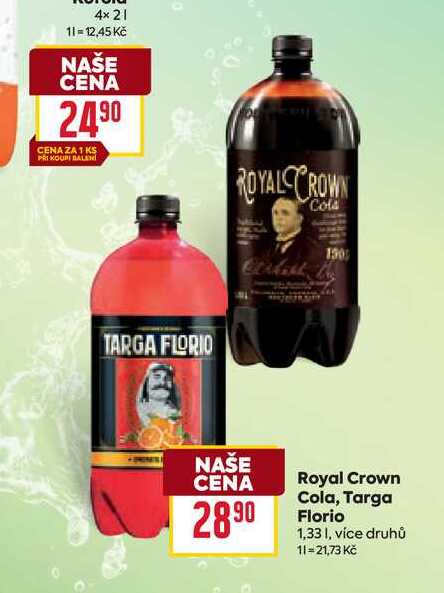Royal Crown Cola, Targa Florio 1,33l