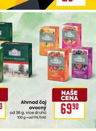 Ahmad čaj ovocný od 36 g