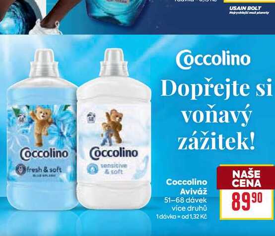 Coccolino Aviváž 51-68 dávek